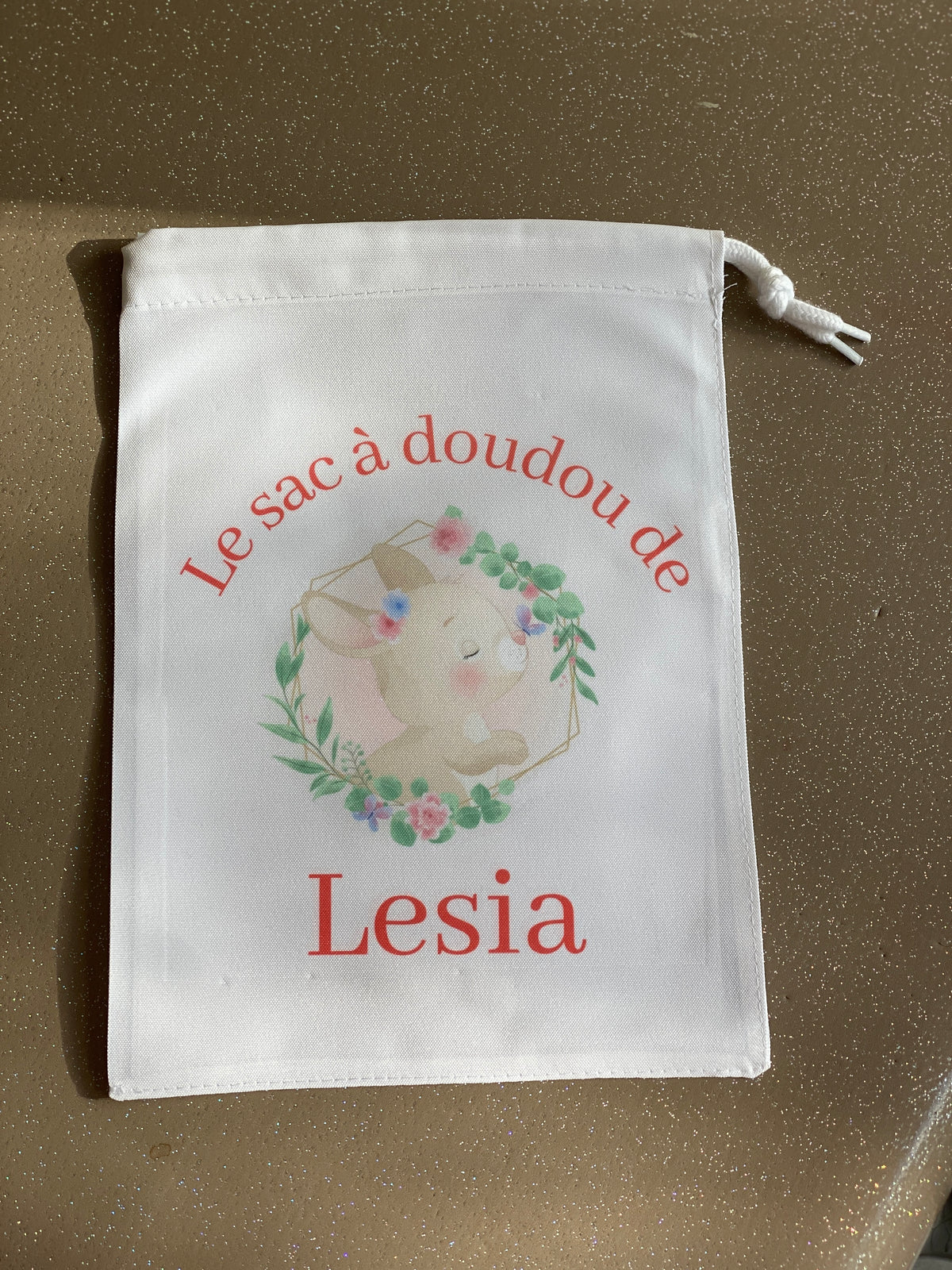 Sac à doudou personnalisé