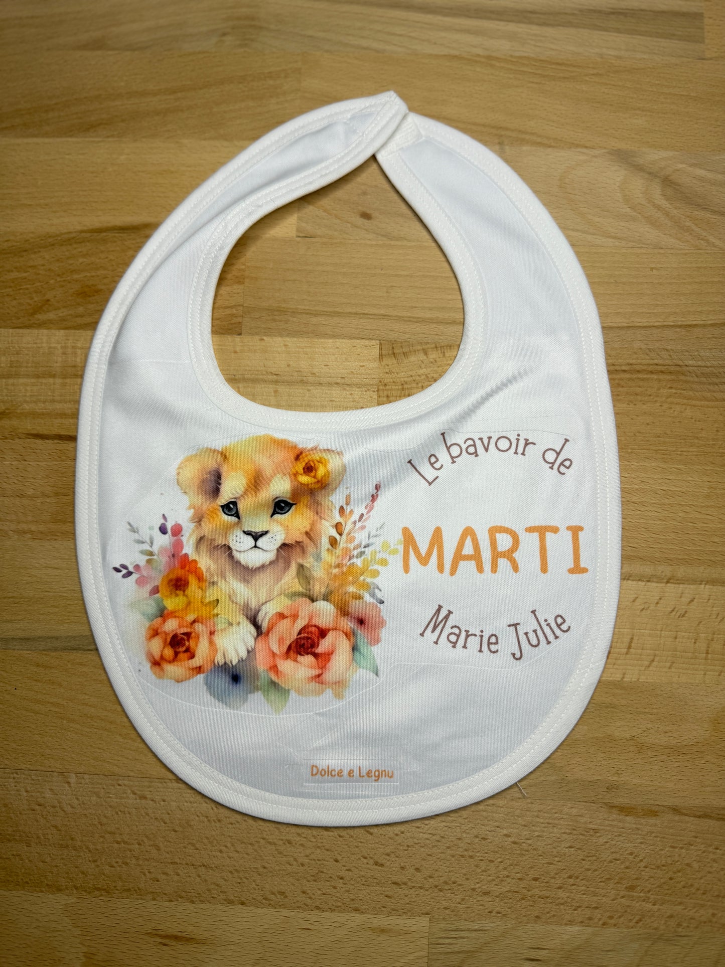 Bavoir personnalisé