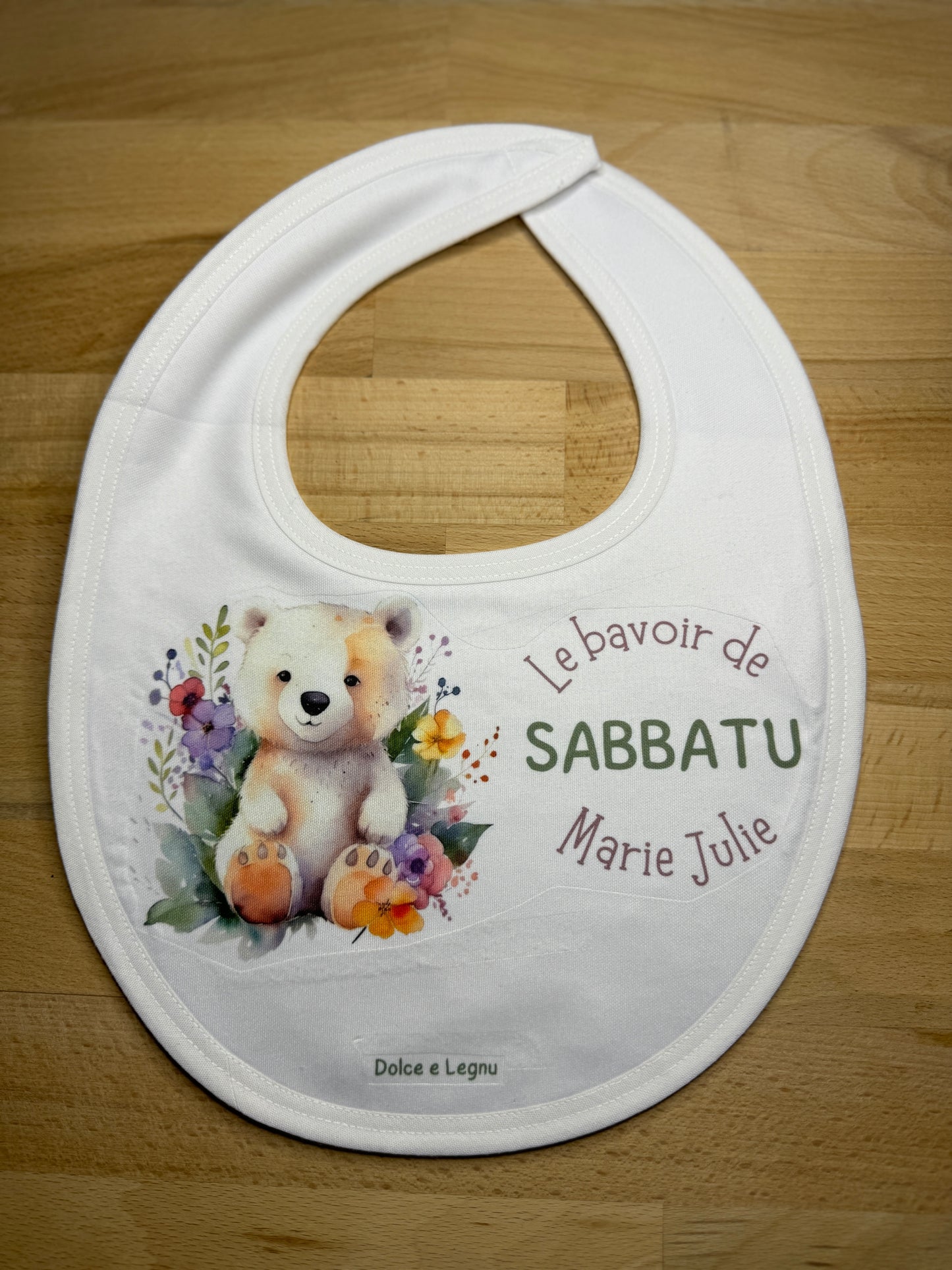 Bavoir personnalisé