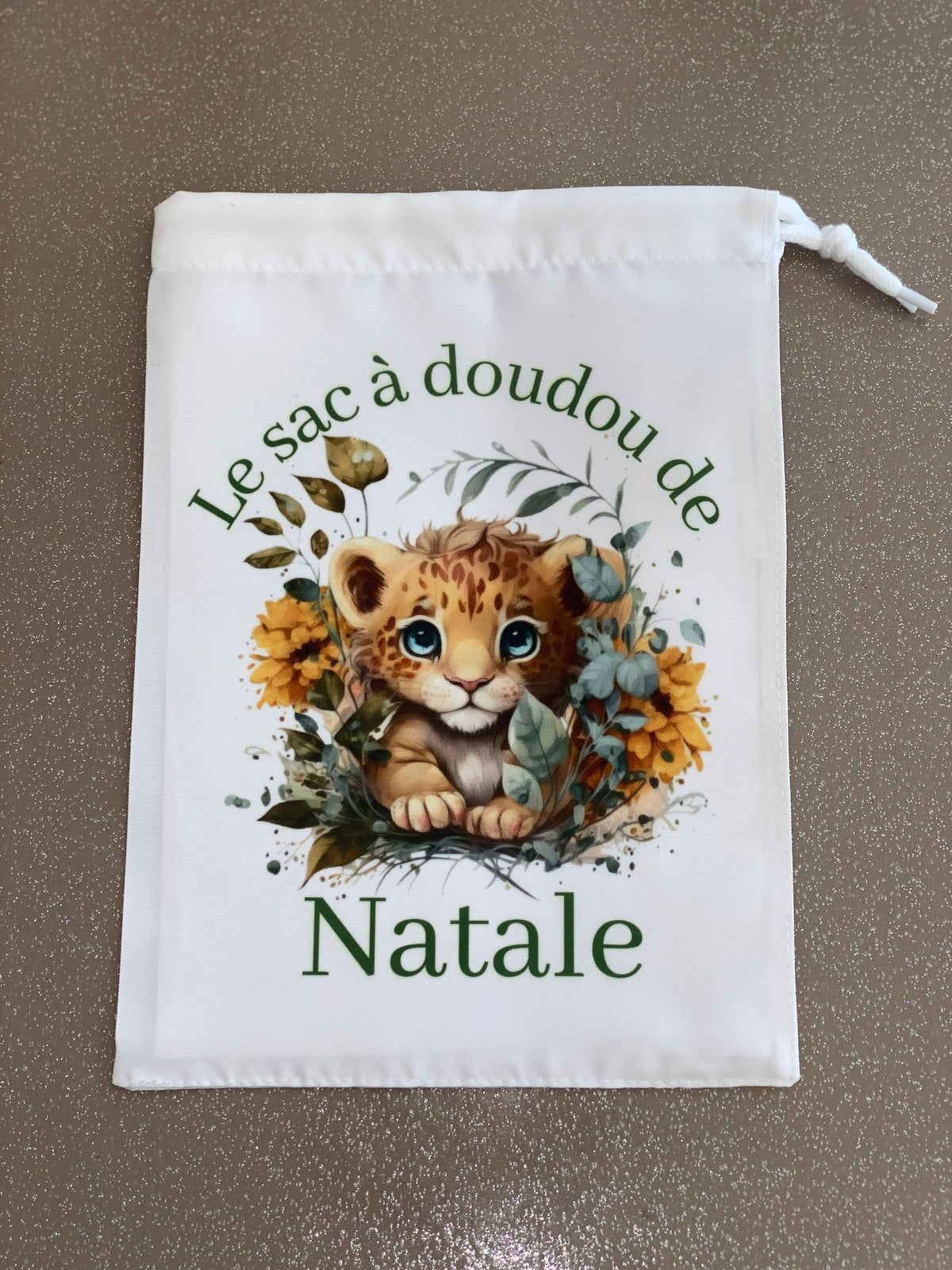 Sac à doudou personnalisé