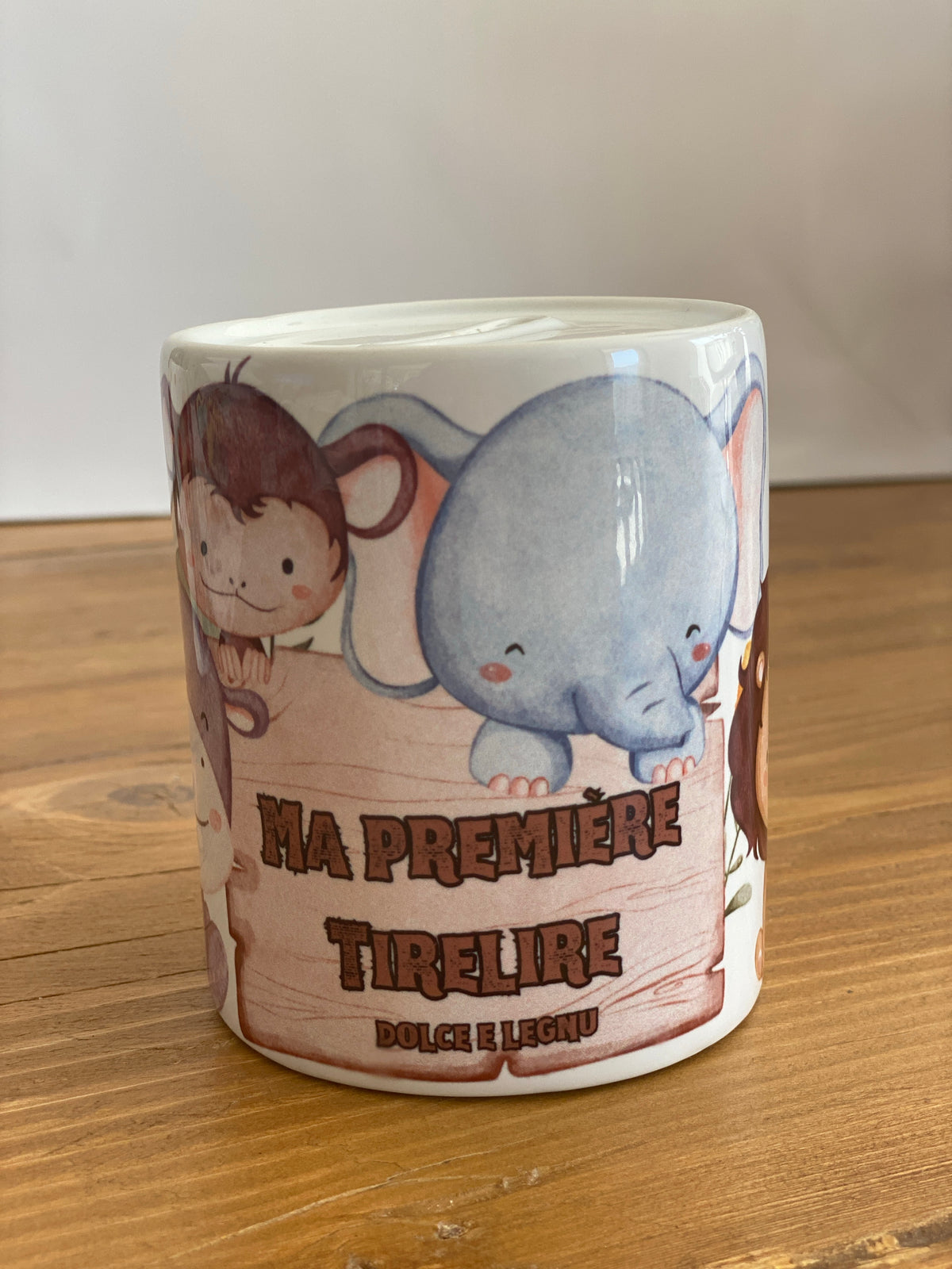 Tirelire personnalisée
