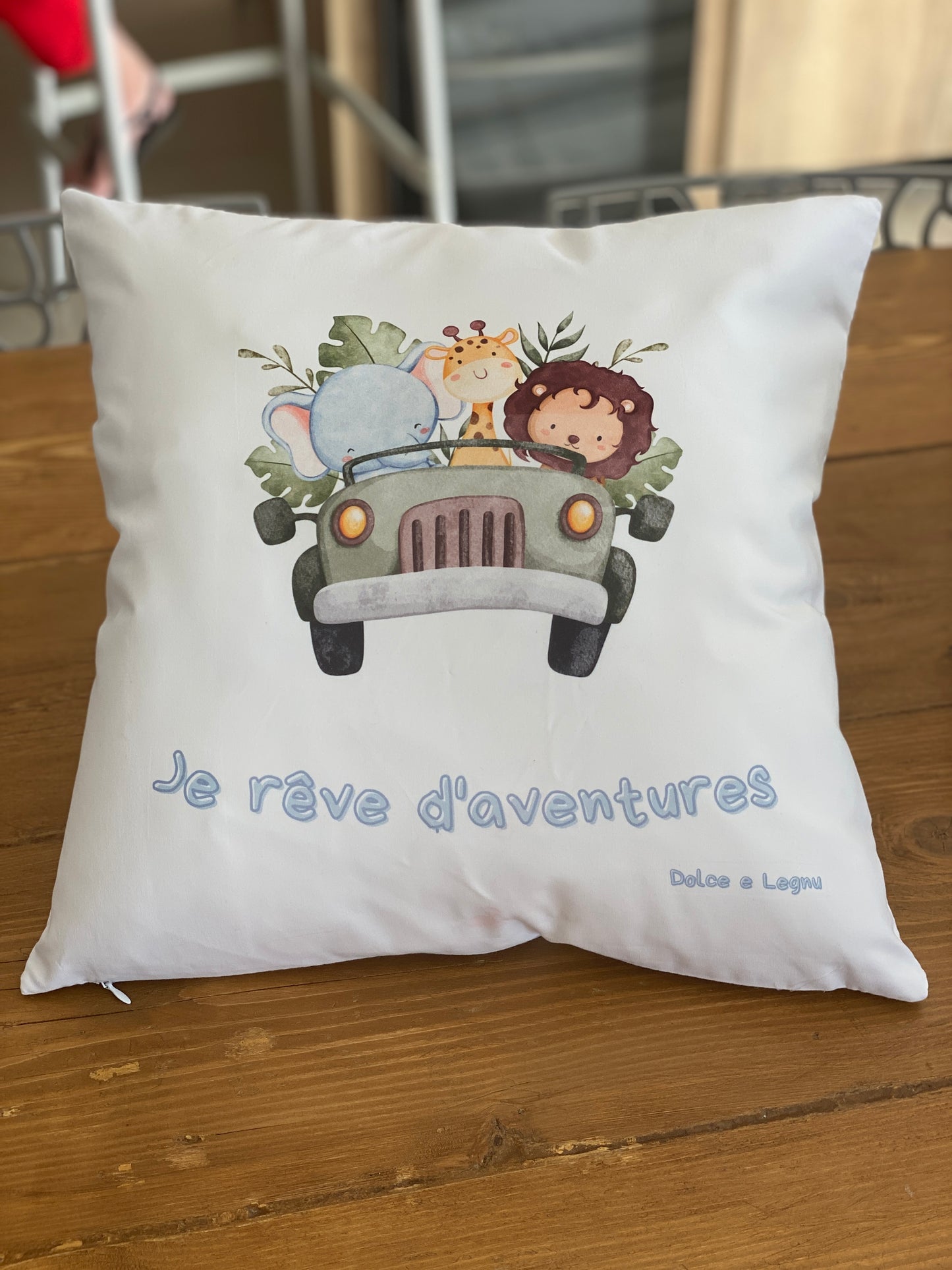 Coussin personnalisé