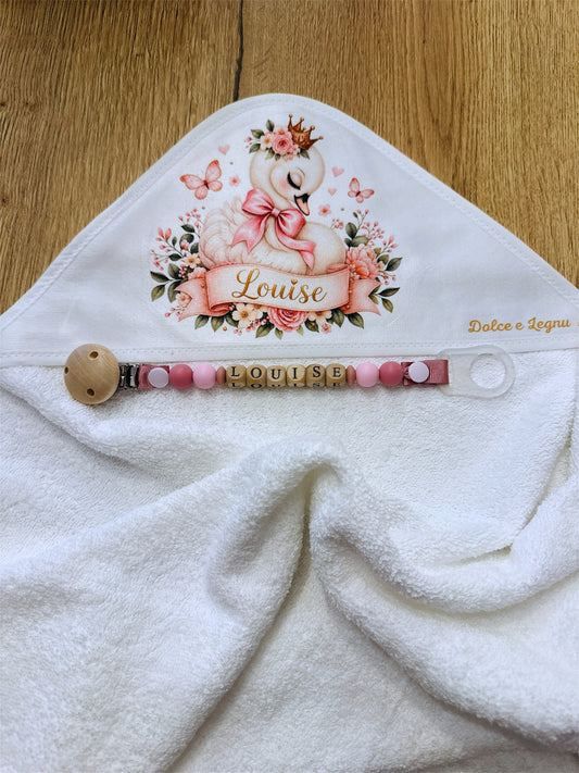 Cape de bain personnalisée